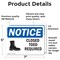Signmission 5 in Height, 7 in Width, Vinyl Decal, Rectangle OS-2PACK-NS-D-57-L-10687 - alternate 5